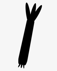 Hare Silhouette Black White Clip Art - Parallel, HD Png Download, Transparent PNG