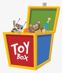 Toy Free On Dumielauxepices - Toy Box Clipart, HD Png Download, Transparent PNG
