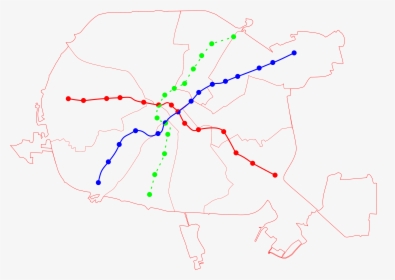 Minsk Metro Map, HD Png Download, Transparent PNG