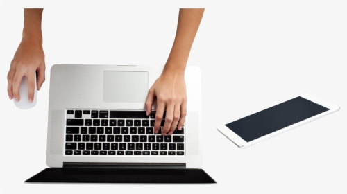 Laptop Free Commercial Use Png Image - Macbook Use Png, Transparent Png, Transparent PNG