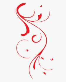 Red Swirls Images Reverse Search Png Red Swirls - Clip Art Blue Swirls, Transparent Png, Transparent PNG