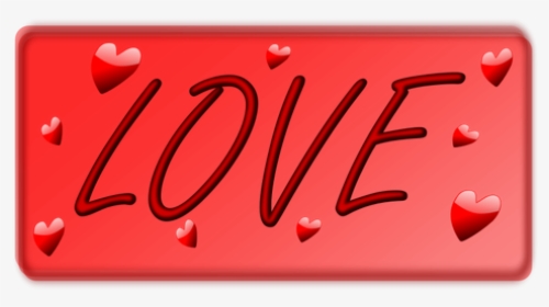 Love Signpost With Hearts Vector Image - كلمة اي لاف يو, HD Png Download, Transparent PNG