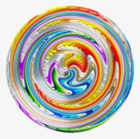 This Free Icons Png Design Of Colorful Paint Swirls - Circle, Transparent Png, Transparent PNG
