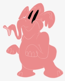 Transparent Dumbo Png - Pink Elephant Dumbo Png, Png Download, Transparent PNG