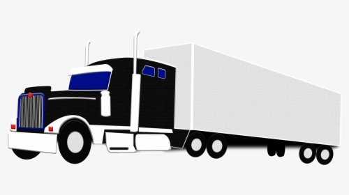 I Clipart Truck - Clipart Semi Truck Transparent Background, HD Png Download, Transparent PNG