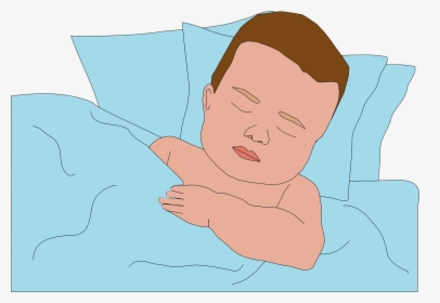 صورة كرتونية لطفل نائم, HD Png Download, Transparent PNG