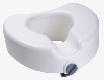 Raised Toilet Seat With Lock Cardinal - Toilet, HD Png Download, Transparent PNG