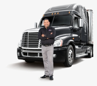 Transparent Big Truck Png - Truck Driver Transparent Background, Png Download, Transparent PNG