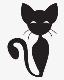 Wall Sticker Whiskers Cat Decals Decal Kitten Clipart - Chat Mignon Le Petit Chat, HD Png Download, Transparent PNG