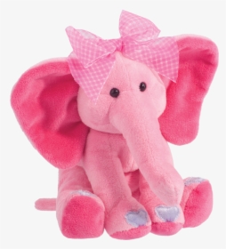 Pink Elephant Soft Toy, HD Png Download, Transparent PNG