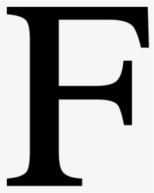 F Letter Png Download Image - Letter F Clipart Black And White, Transparent Png, Transparent PNG
