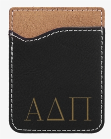 Greek Letters Leatherette Custom Card Caddy Phone Wallet - Wallet, HD Png Download, Transparent PNG