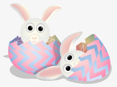 Graphic, Bunny Smiley, Bunnies, Bunny, Easter - Domestic Rabbit, HD Png Download, Transparent PNG