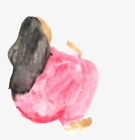 Transparent Pink Elephant Png - Watercolor Paint, Png Download, Transparent PNG