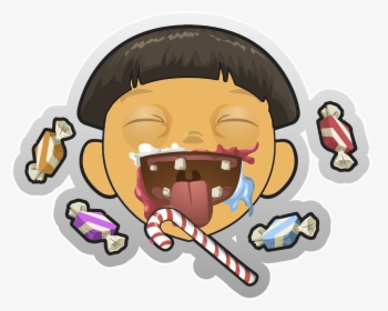 Child, Candy, Eating, Kid, Sugar, Treats, Childhood - Showing Cause And Effect Relationship, HD Png Download, Transparent PNG