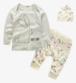 Petite Bello Clothing Set 0-6 Months Baby Bunny Clothing - Rabbit, HD Png Download, Transparent PNG