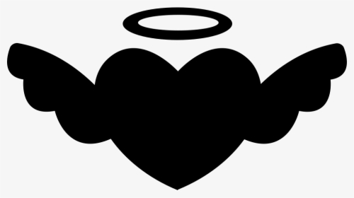 Winged Heart With An Halo - Icon, HD Png Download, Transparent PNG