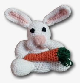 Baby Easter Bunny Stuffed Toy - Domestic Rabbit, HD Png Download, Transparent PNG