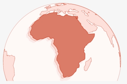 African Continent Centered On Globe - African Charter On The Rights And Welfare, HD Png Download, Transparent PNG