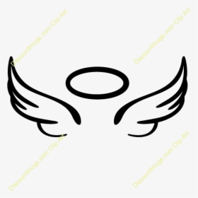 Transparent Angel Wings Vector Png - Simple Angel Wings Clip Art, Png Download, Transparent PNG