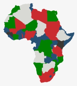 Africa-continent - Map Of Africa Illustration, HD Png Download, Transparent PNG
