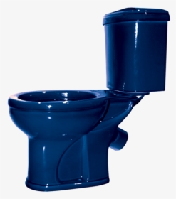 Toilet - Blue Toilet Png, Transparent Png, Transparent PNG