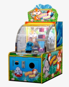 Bunny Pond New Cabinet Left - Bunny Pond Arcade Game, HD Png Download, Transparent PNG