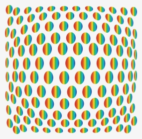 Rainbow Dots, Rainbow, Graphic, Dots, Circles, Hq Photo - Looks Like It's Moving, HD Png Download, Transparent PNG