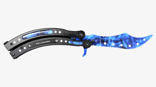 Butterfly Knife Sapphire Fadecase, HD Png Download, Transparent PNG