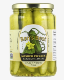Bens Best Kosher Pickles Opt - Achaar, HD Png Download, Transparent PNG