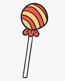 Cartoon Candy Clip Art Transprent Png Free - Lollipop Cartoon Png, Transparent Png, Transparent PNG