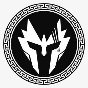 Ancient Greek Shield Vector , Png Download - Spartan Logo, Transparent Png, Transparent PNG