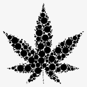 Cannabis Leaf Circle, HD Png Download, Transparent PNG