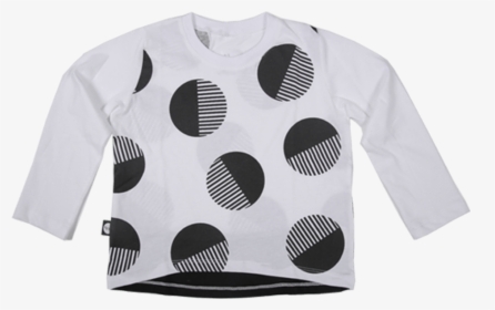 Circles White T Shirt - Polka Dot, HD Png Download, Transparent PNG