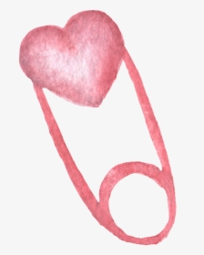 Transparente Ornamento Png Para Un Corazón Rojo Pin - Heart, Png Download, Transparent PNG
