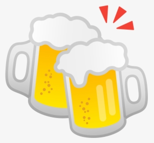 Mug - Clinking Beer Mugs Png, Transparent Png, Transparent PNG