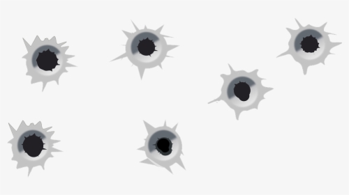 Bullet Holes, Target Shooting, Gunshot, Holes, Shooting - Transparent Background Bullet Holes, HD Png Download, Transparent PNG