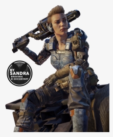 Black Ops 3 Png - Call Of Duty Black Ops Girl, Transparent Png, Transparent PNG