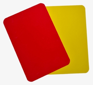 Red And Yellow Card - Red Yellow Card Png, Transparent Png, Transparent PNG