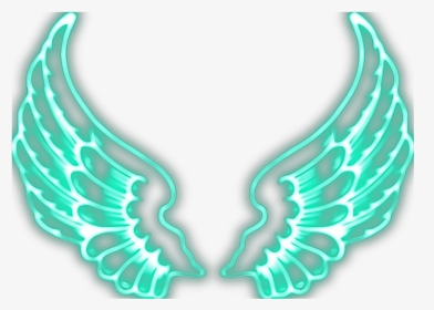 #neon #wings - Picsart Wings Png Hd, Transparent Png, Transparent PNG