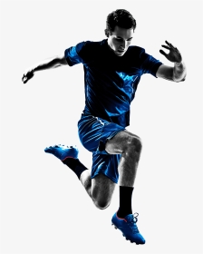 Football Player Png - Jumping Soccer Player Png, Transparent Png, Transparent PNG