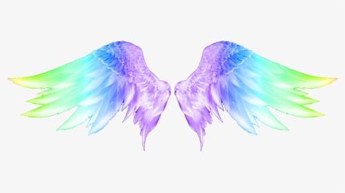 #wings #colorful #colorfulwings #angelwings #carnaval - Angel Wings Png Hd, Transparent Png, Transparent PNG