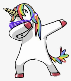 #unicorn #dab #unicorndab - Dabbing Unicorn Png, Transparent Png, Transparent PNG