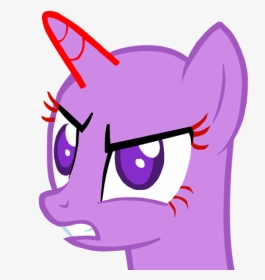 Angry Unicorn Base By Rubyg242 - Cartoon, HD Png Download, Transparent PNG