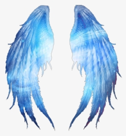 #universe #wings #wing #blue #instagram #swirl #swirls - Universe Wings, HD Png Download, Transparent PNG