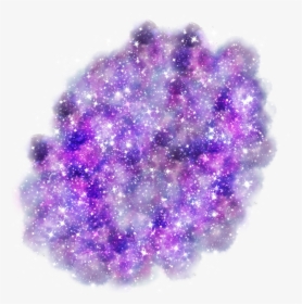 #galaxy #purple #smoke #hearts - Crystal, HD Png Download, Transparent PNG