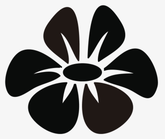 Flores Negras Para Recortar, HD Png Download, Transparent PNG