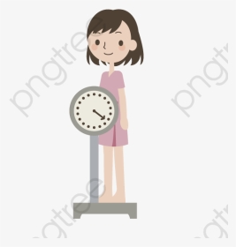 Weight Clipart Cartoon - 体重 卡通, HD Png Download, Transparent PNG