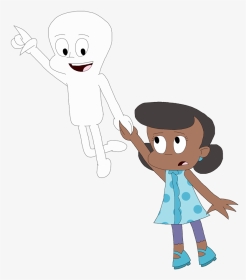 Casper Drawing Cartoon - Little Dot And Casper, HD Png Download, Transparent PNG