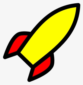 Cartoon Rocket Ship Clipart , Png Download - Rocket Booster Clipart, Transparent Png, Transparent PNG